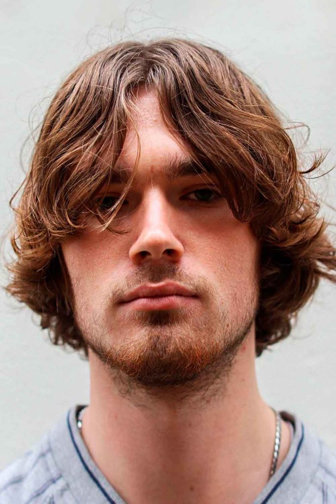 Medium Length Haircut With Middle Part