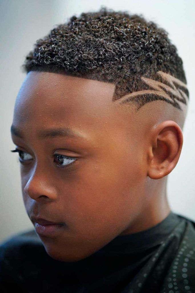 Short Curls And Hair Design #blackboyshaircuts #blackboyshairstyles #blackboyshair