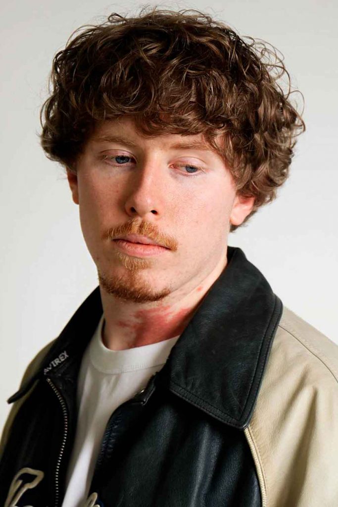 Curly Bowl Haircut #bowlcut #bowlhaircut #bowlcutmen #bowlcuts