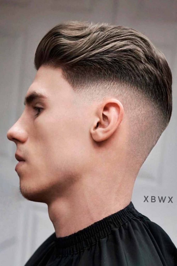 High Burst Fade Brushed Back #burstfade #burstfadehaircut #fade #fadehaircut