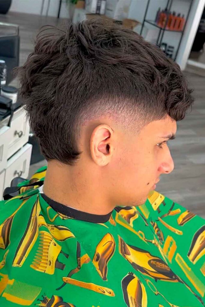 Burst Fade Mohawk