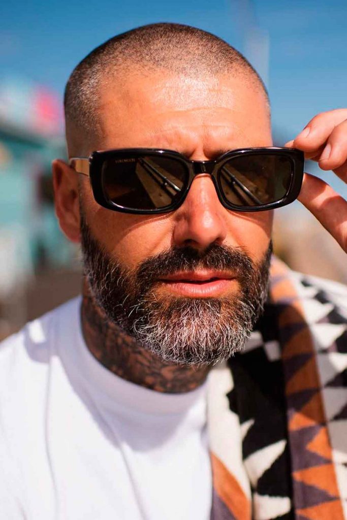 Buzz Cut With Beard #buzzcut #buzzhair #buzzcutmen 