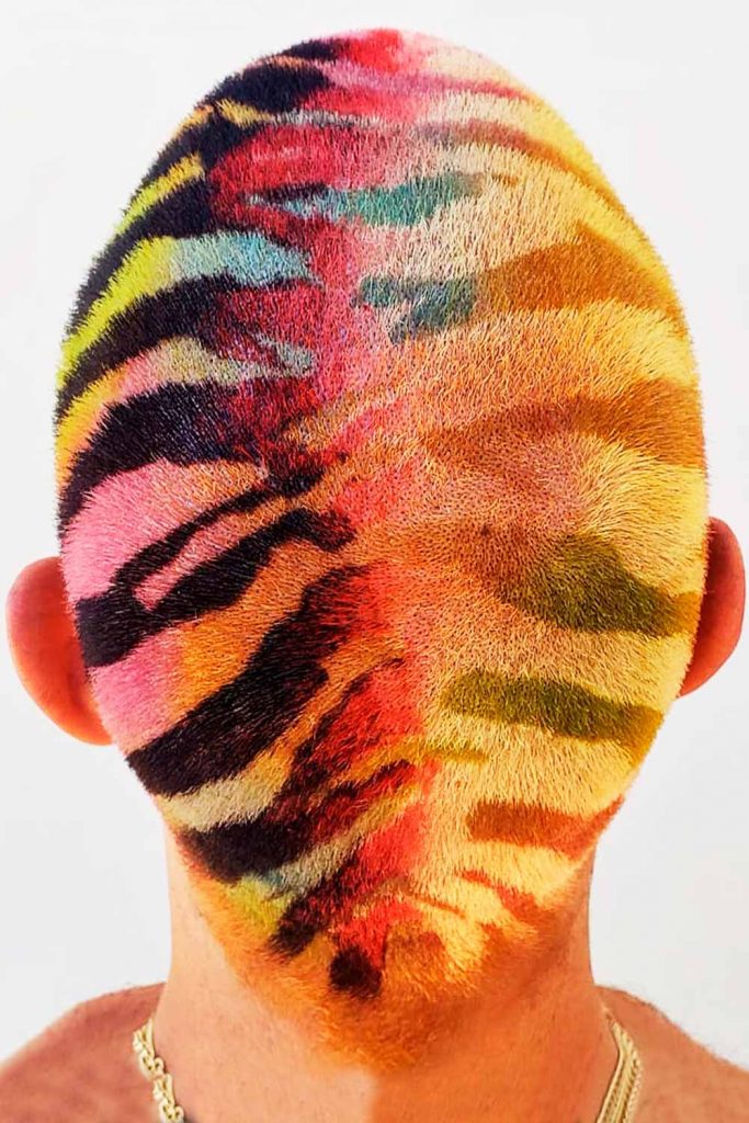 Haircut Design #buzzcut #buzzcutmen #mensbuzzcut #buzzedhaircut 