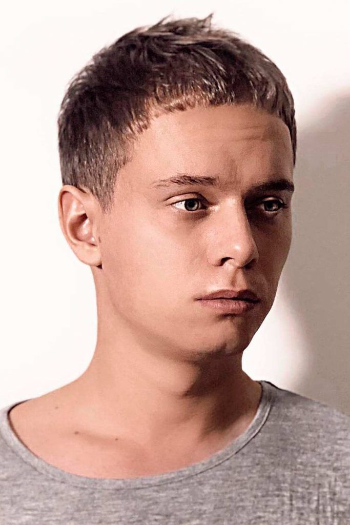 Short Caesar Cut #caesarhaircut #caesarcut #caesarhair