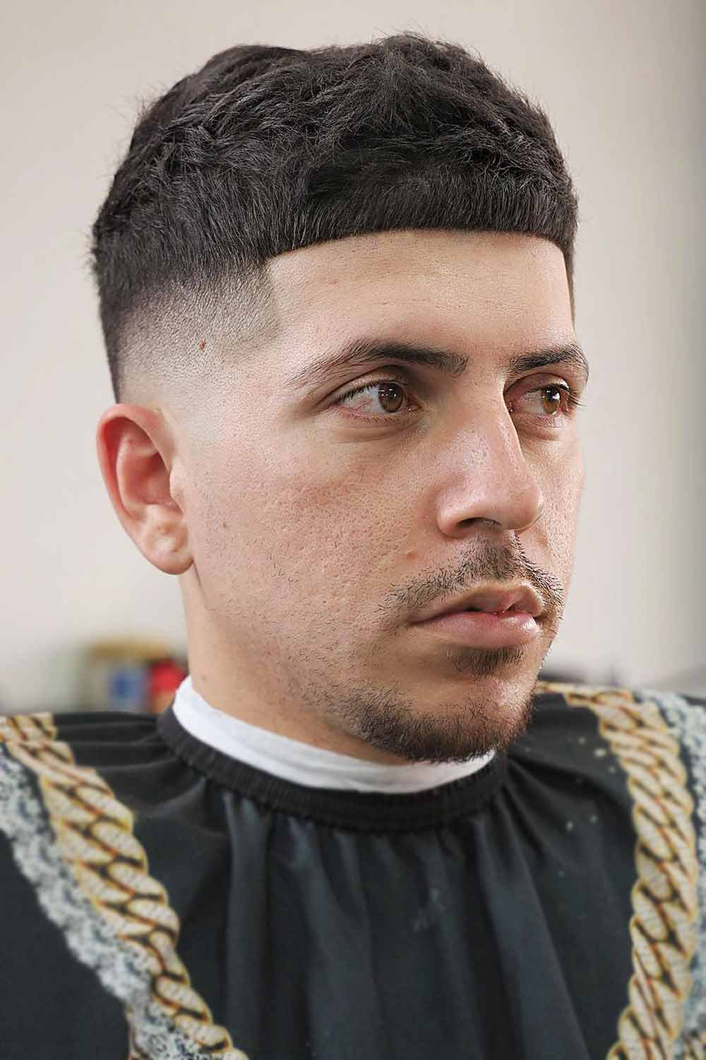 Dark Caesar Haircut For Men #caesarhaircut #caesarhairstyle #caesarcut