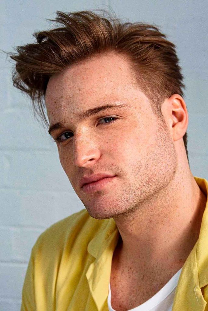 Textured Longer Hair #comboverfade #combover #comboverhaircut