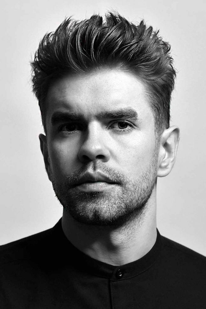 Messy Crew Cut #crewcut #menscrewcut #crewcutformen