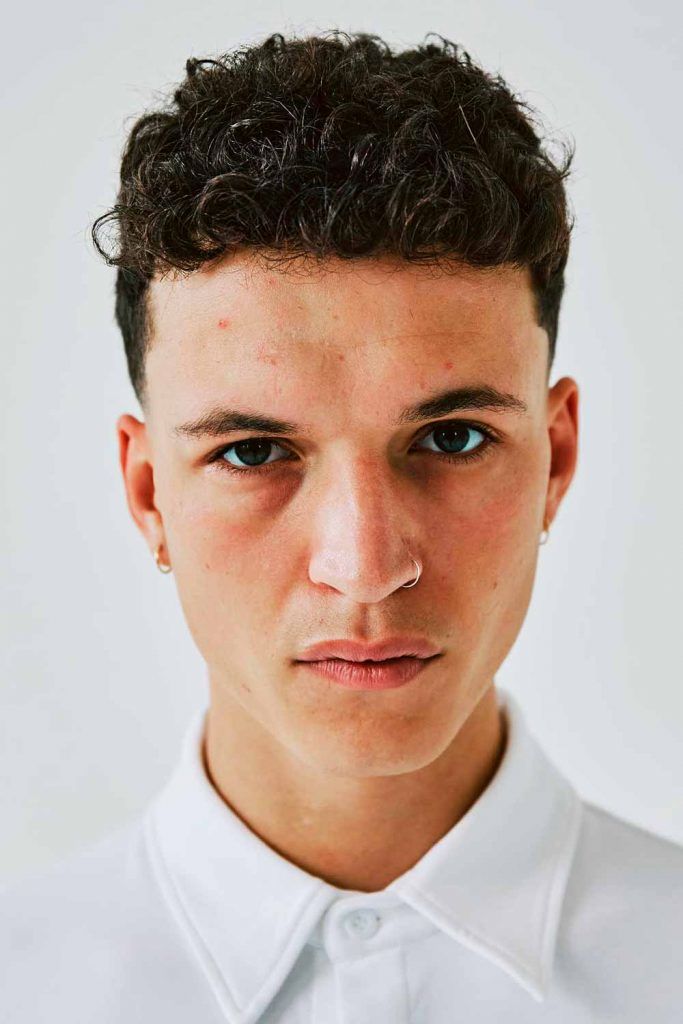 Curly Crew Cut #crewcut #menscrewcut #crewcutformen