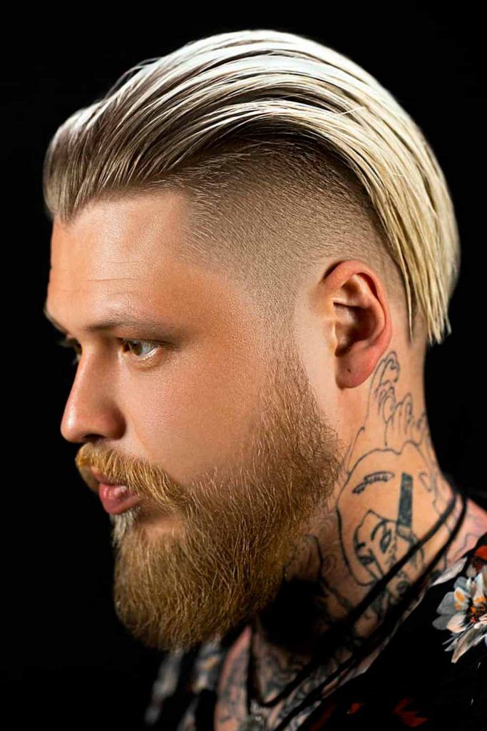 Slick Brushed Back Undercut #undercut #disconnectedundercut