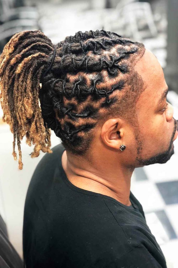 Dreadlock Ponytail #dreadlocksstyles #dreadlocks #dreads #locks