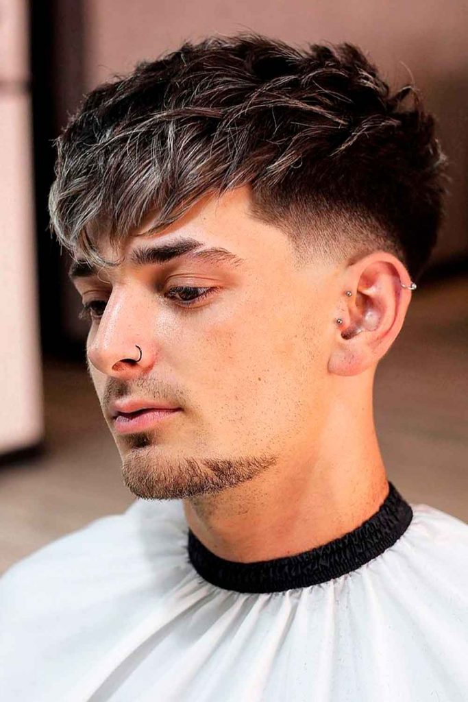 Layered Fringe #dropfade #dropfdehircut #fade #fadehaircut