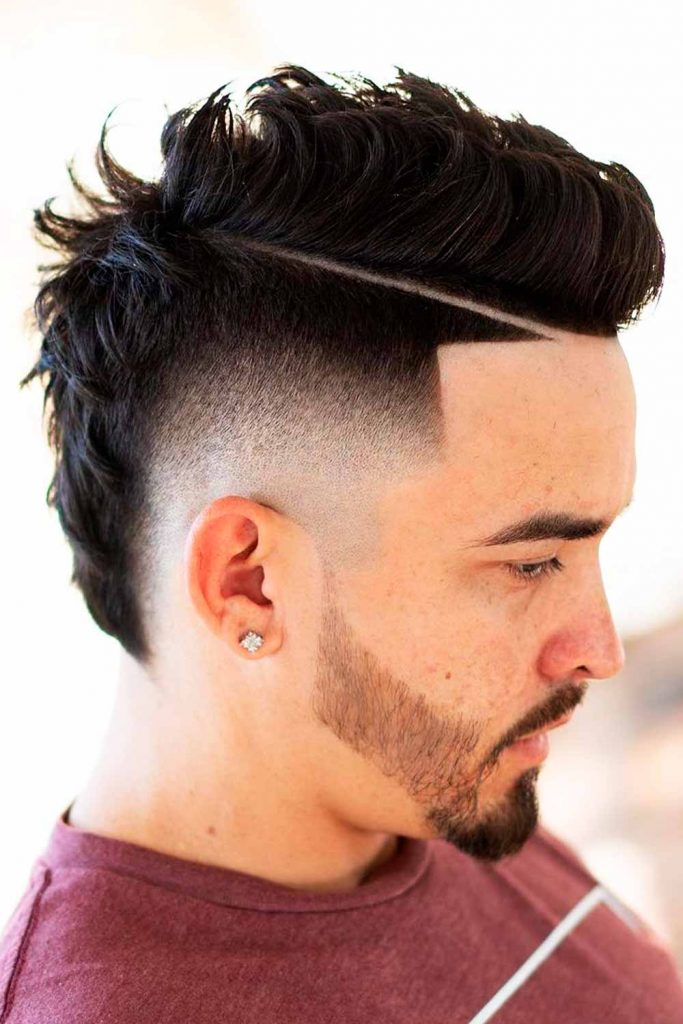 Hard Part Bald Fade #fade #fadehaircut #mensfade