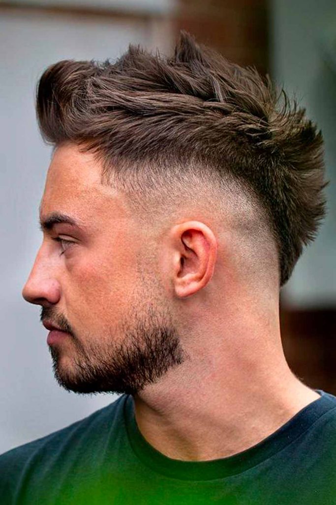 Faux Hawk Fade #fade #fadehaircut #mensfade 