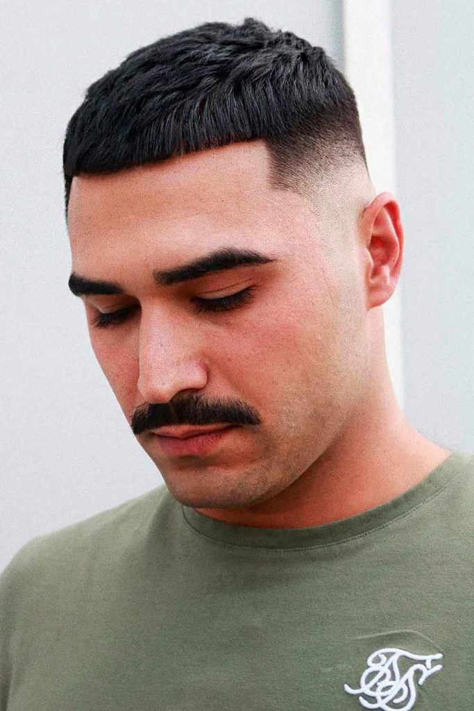 Crop Top Fade #fade #fadehaircut #mensfade 