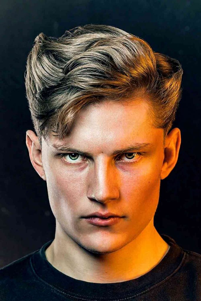 Brush Up And Back #thickhairmen #haircutsformenwitjthickhair
