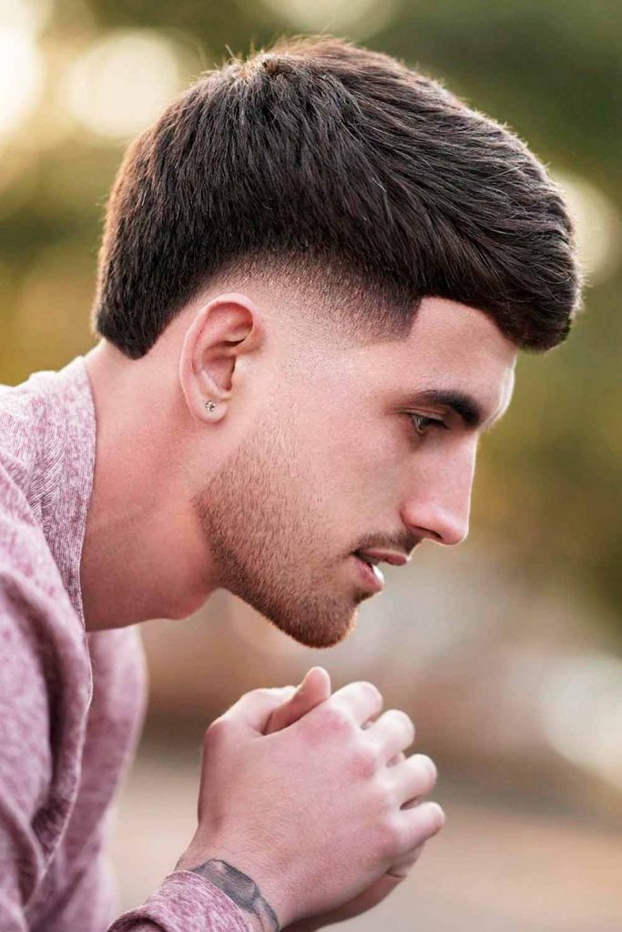 Mohawk Fade #thickahirmen #haircutsformenwiththickhair #thickhairhaircuts