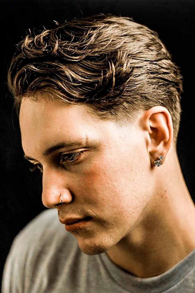 Layered Slick Back Hair #slickbackhair #slickedbackhair #slickbackhairstyles #slickbackhairmen