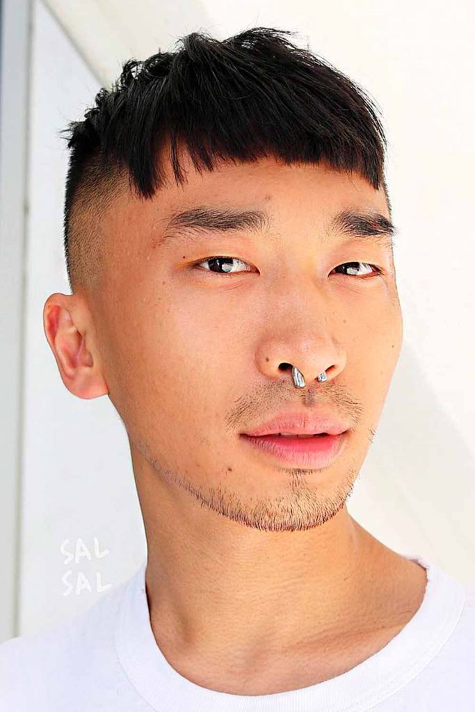 Short Sides With a Blunt Bang 