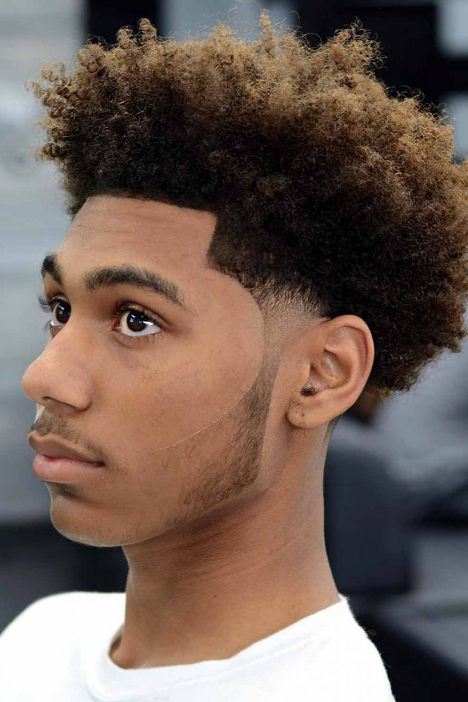 Low Taper Black Afro Curls #lowtaperfade #taperfade #lowtaper #lowfade