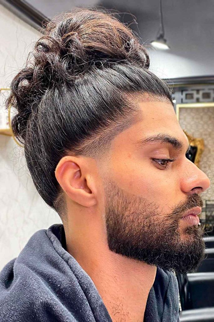 Bun And Beard #manbun #menbun #manbuns #mensbun