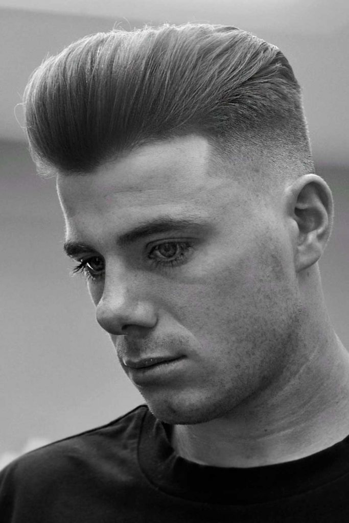 Classic Medium Hair With Undercut #militaryhaircut #shorthaircuts #militaryhaircutsmen