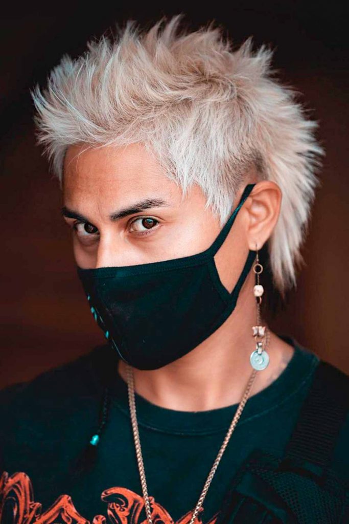 Blonde Modern Mullet #modernmullet #modernmulletmen #mullet #mullethaircut