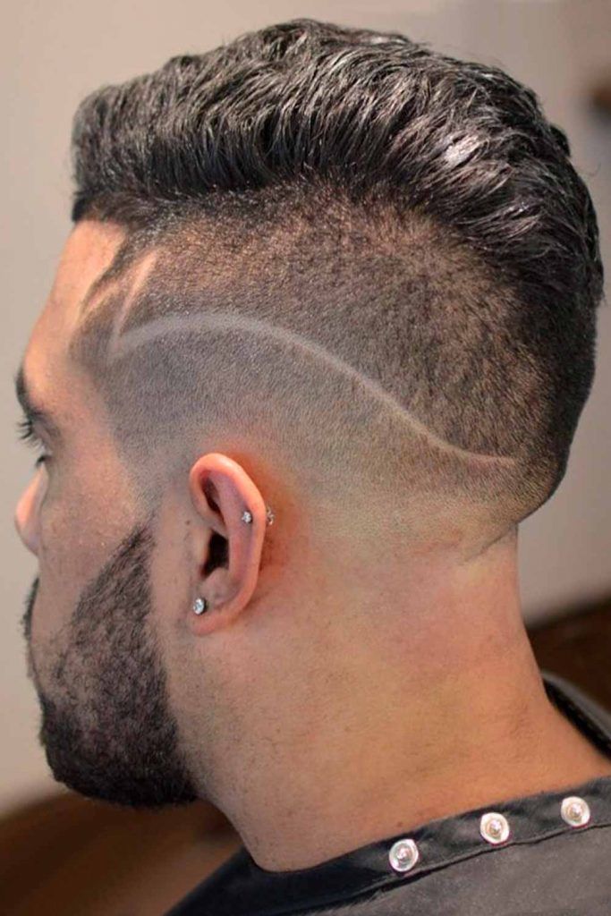 Slick Back Hair #mohawk #fade #mohawkfade 