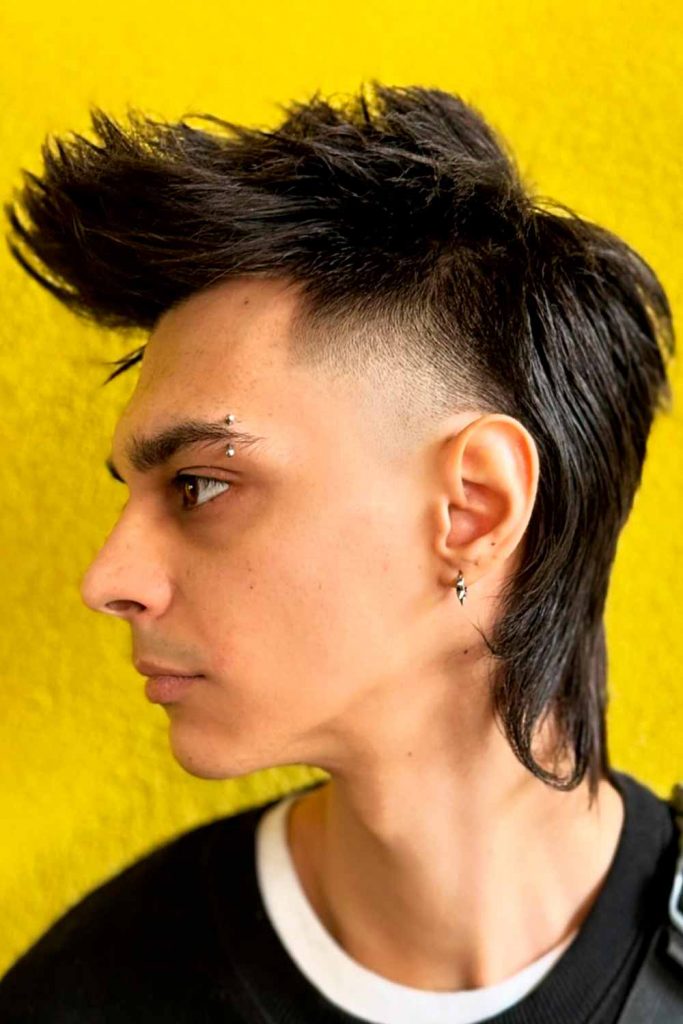 Punk Mullet #mullet #mulletahircut #modernmullet #mulletfade