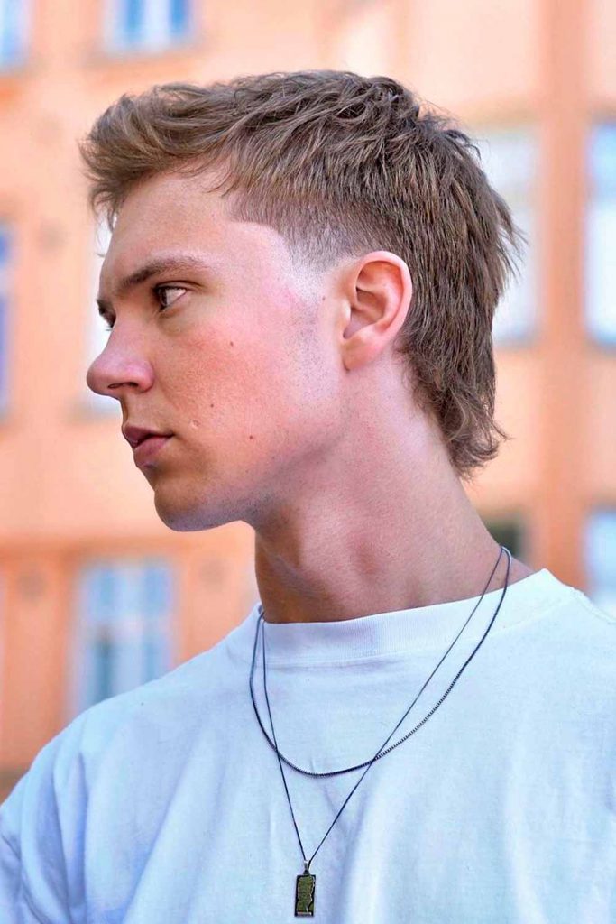 Mid Taper Mullet #mullet #mullethaircut #mullethair #mensmullet