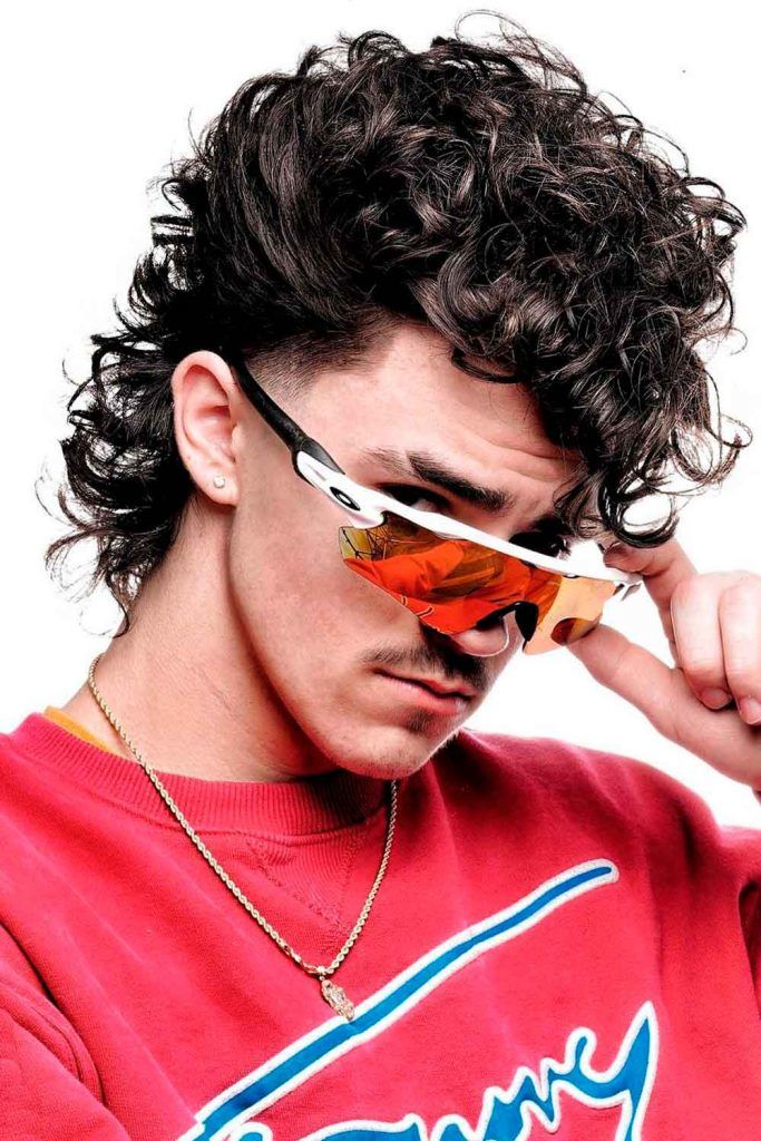 Pit Viper Mullet #permedmullet #mullet #mensperm