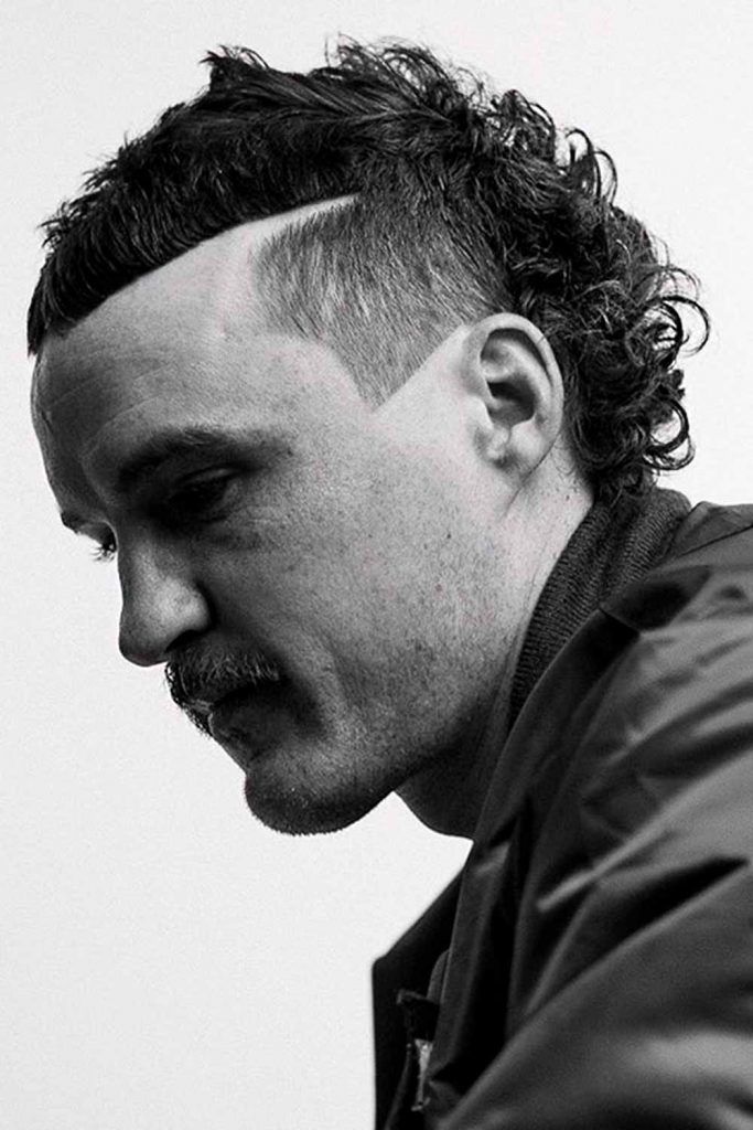 Short Cut Permed Tail #permedmullet #mullet #mensperm