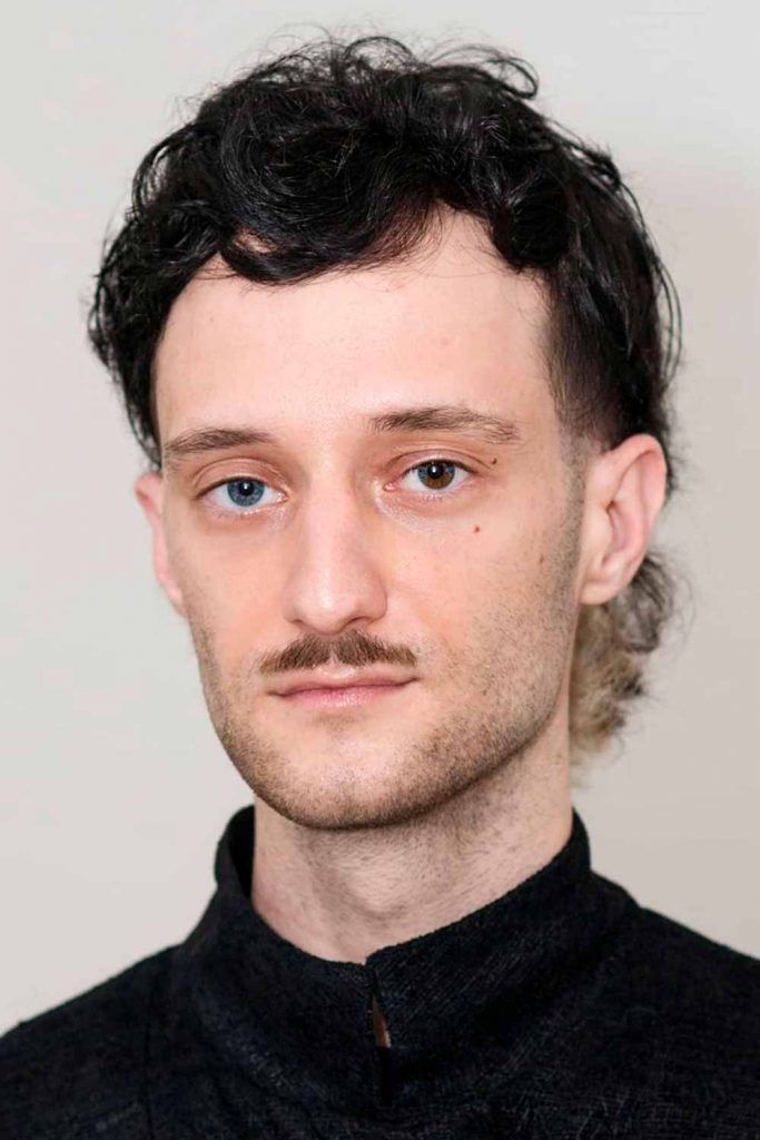 Permed Rat Tail #permedmullet #mullet #mensperm