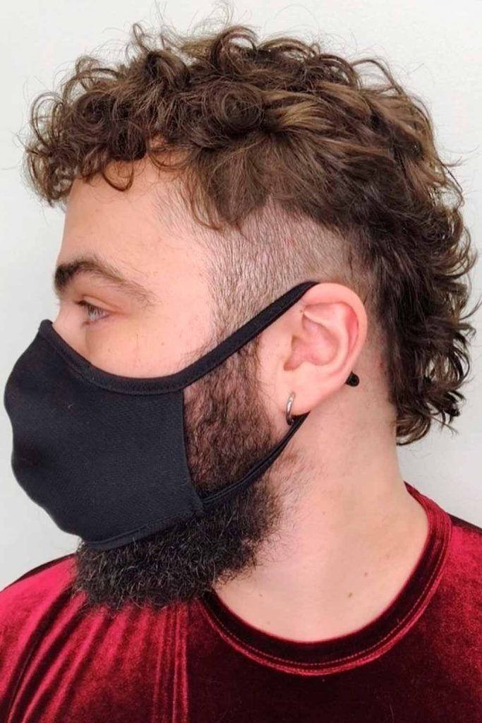 Classic Permed Mullet #permedmullet #mullet #mensperm