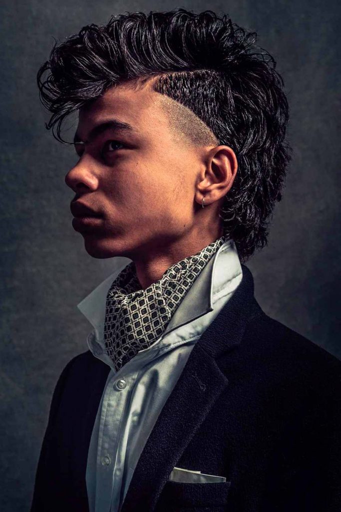Undercut Mohawk #punkhairstyles #punkhair #punk