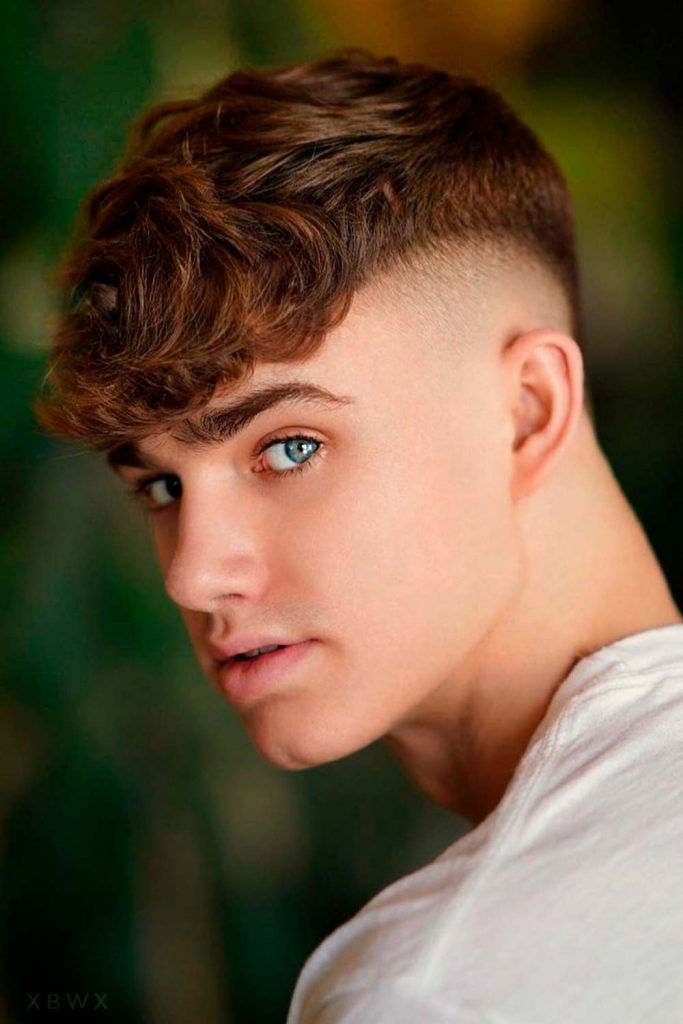 Short Taper Fade Curls #curlyhairmen #shortcurlyhairstyles #curlyhairstylesformen