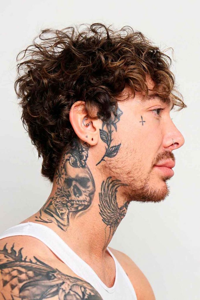 Beach Waves #curlyhairmen #shortcurlyhairstyles #curlyhairstylesformen #menwithcurlyhair