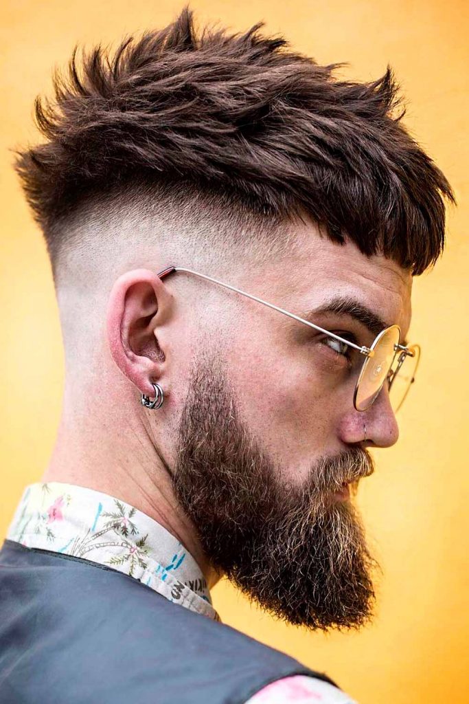 Fade & Textured Mens Short Hair Cuts #shorthaircutsformen #mensshorthaircuts #shorthairmen