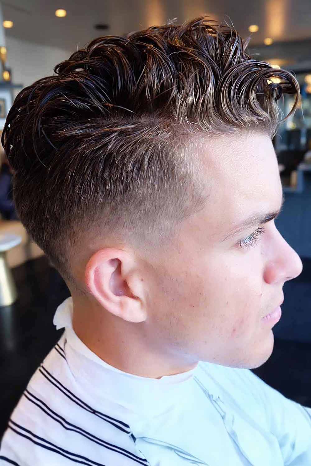 Mid Taper Curly Hair #taperfadecurlyhair #taperfade #curlyhair #taper #fade