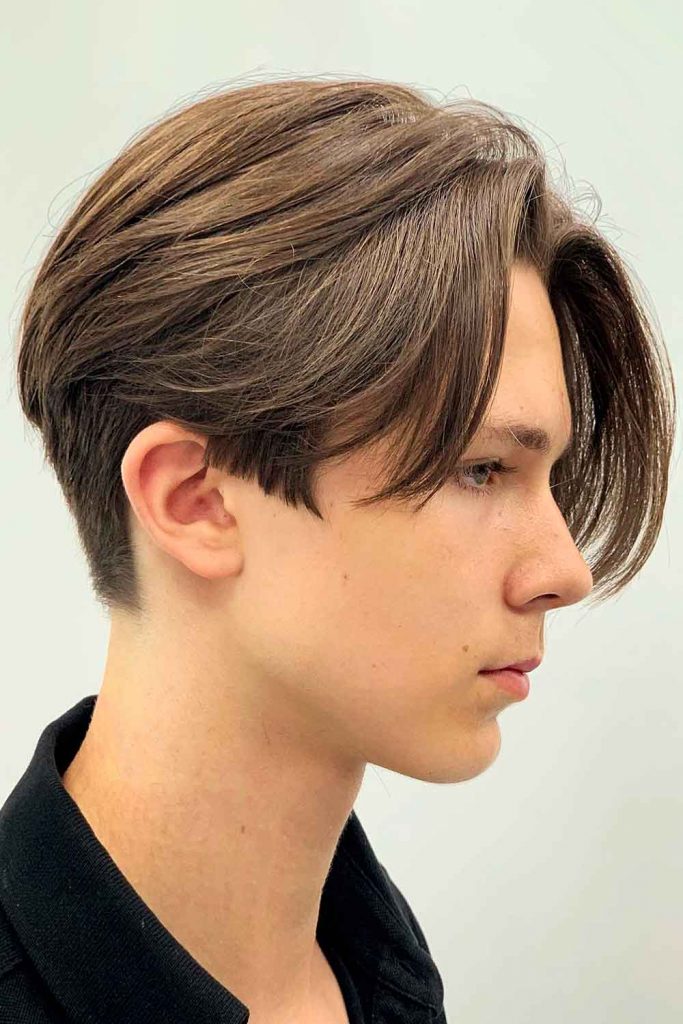 Curtain Bangs Teenager Hairstyles #teenboyhaircuts #teenshairstyles #haircutsforteenboys