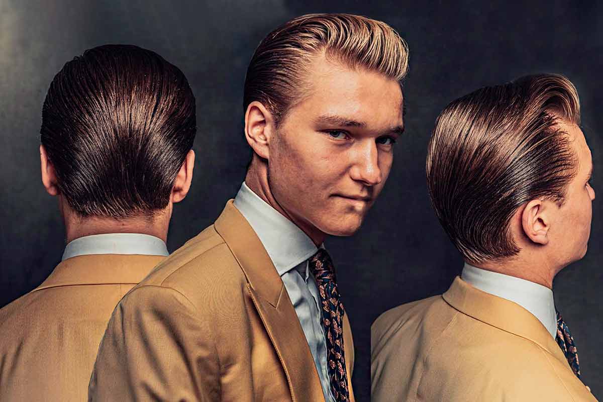 30 Stylish Slick Back Hairstyles for Men With Tips And Instructions