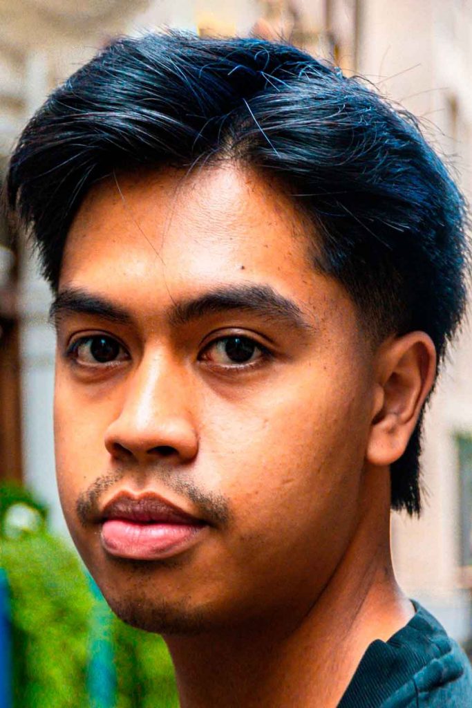 Tapered Side Part #twoblockhaircut #kpophaircut #asianhaircut #asianhairstyle