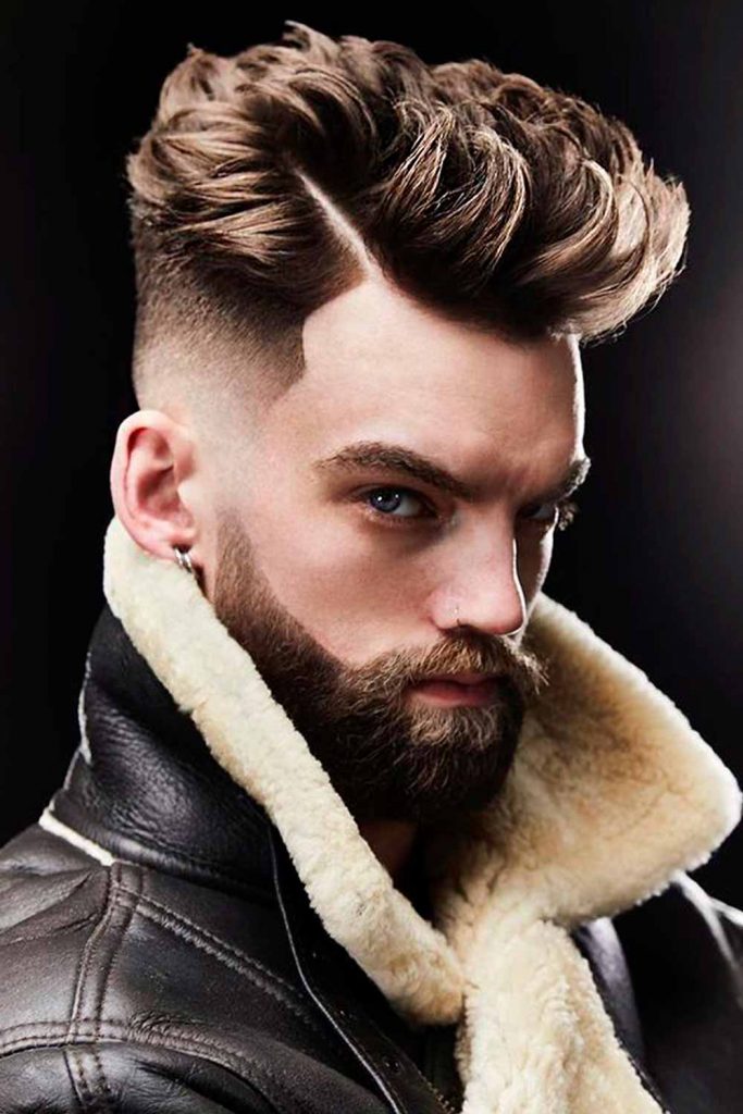 Edgy Bleached Top With Undercut #undercutfade #undercut #fade #fadedundercut