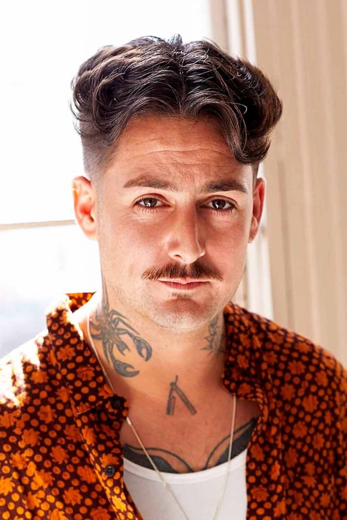 Middle Part Undercut #undercut #undercutfade #undercutmen #mensundercut