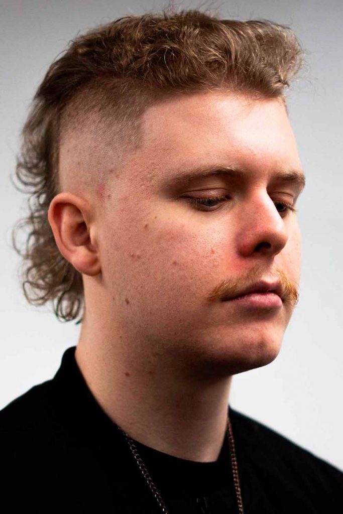 Undercut Mullet #undercut #undercutfade #undercutmen #mensundercut