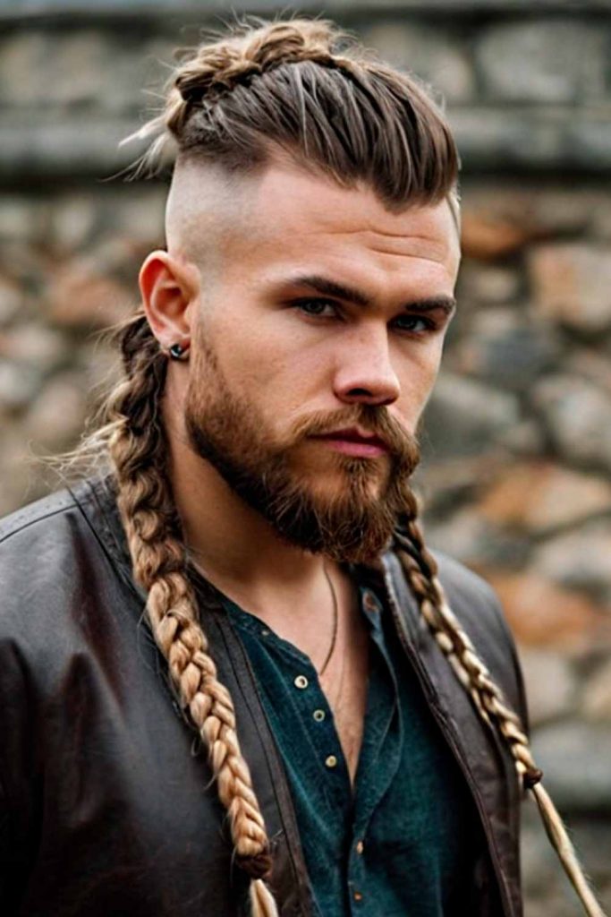 Viking Braids #vikinghairstyles #vikinghaircut