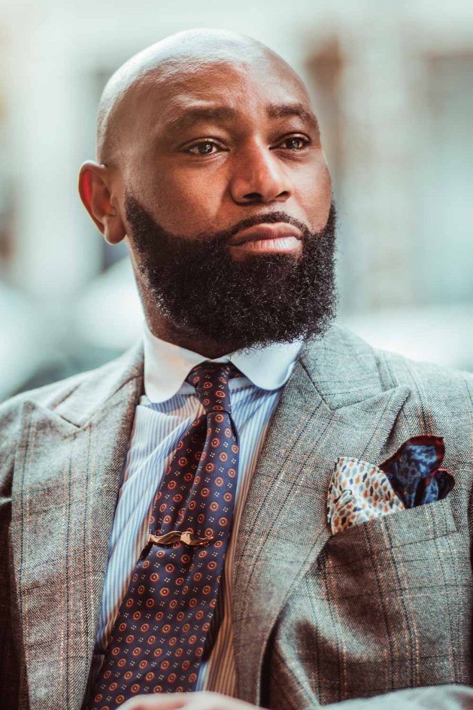 Bald Head And Beard #wedding #weddinghairstyles #weddinghairmen #mensweddinghair #weddinghairstylesmen